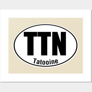 Tatooine Travel Sticker Posters and Art